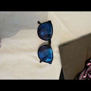 Illesteva sunglasses blue mirrored